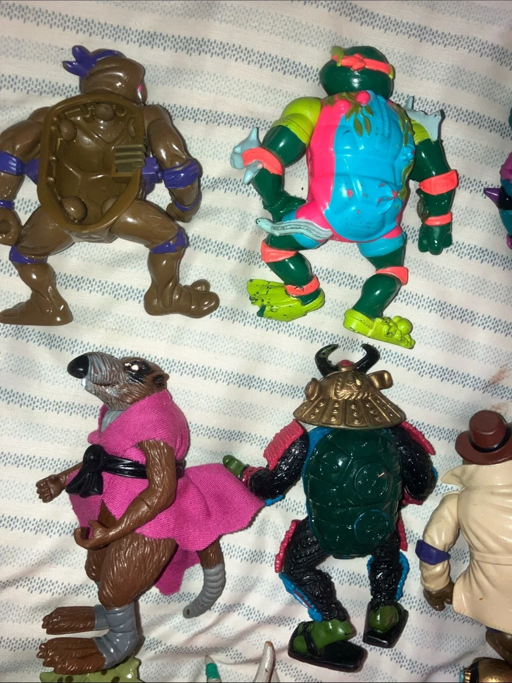 Vintage TMNT 10 pc lot 80s 90s slash bebop Casey jones